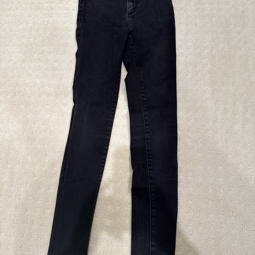 Abercrombie & Fitch Simone High Rise Super Skinny Jeans Black Women’s 25 / 0R - Picture 2 of 5